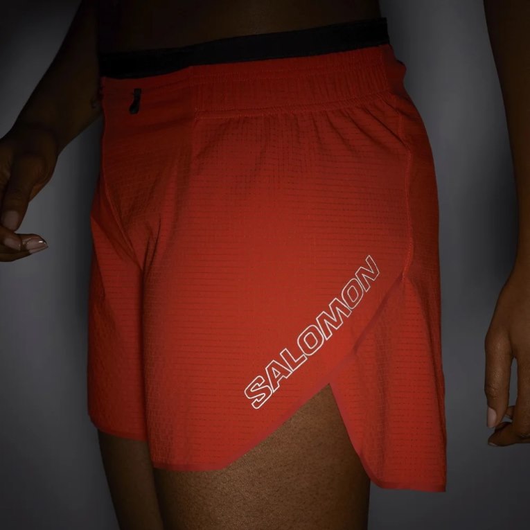 Salomon Sense Aero 5'' Women's Running Shorts Red | CA 74P3